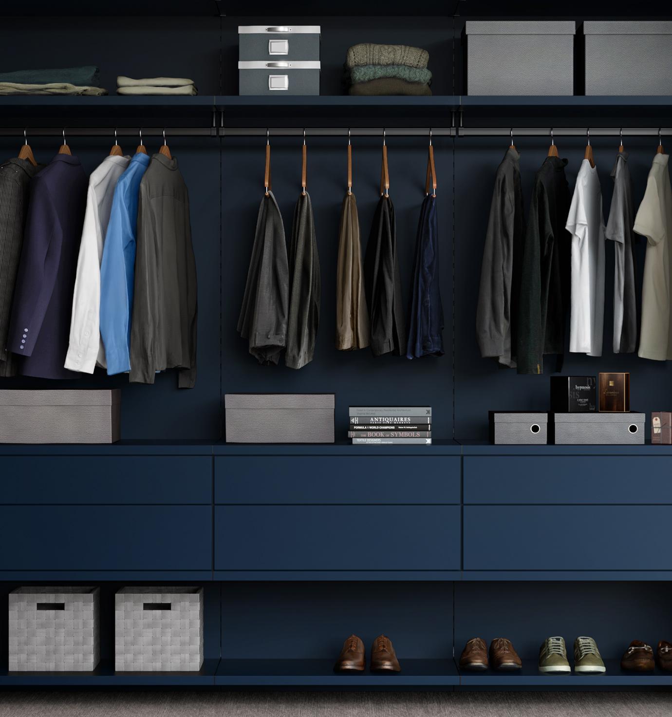 Reach-in closets image