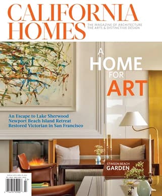 California Homes issue with Aly Morford's custom home office designed by California Closets