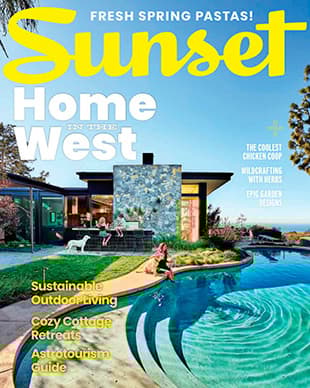 Sunset Spring Issue featuring Camille Styles whole home solutions created by California Closets
