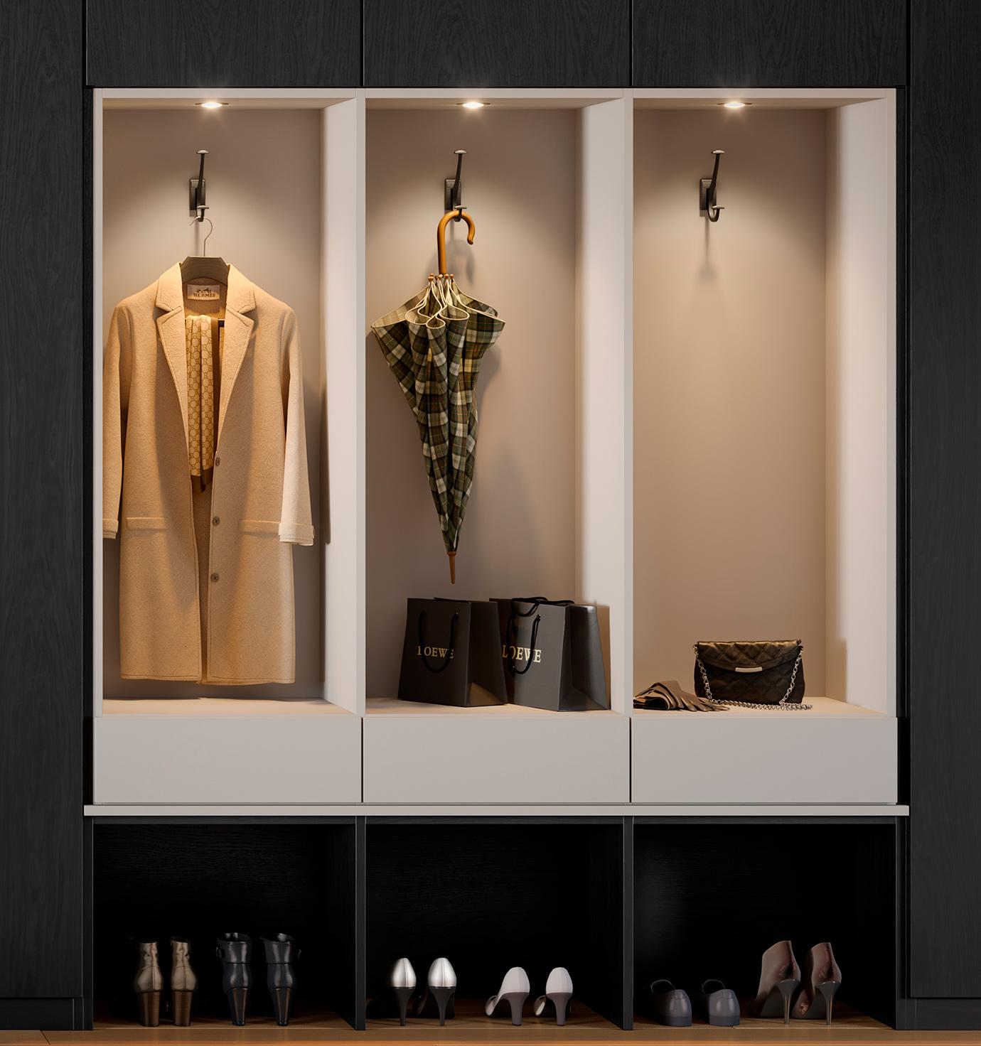 Mudroom and entryway accessories image