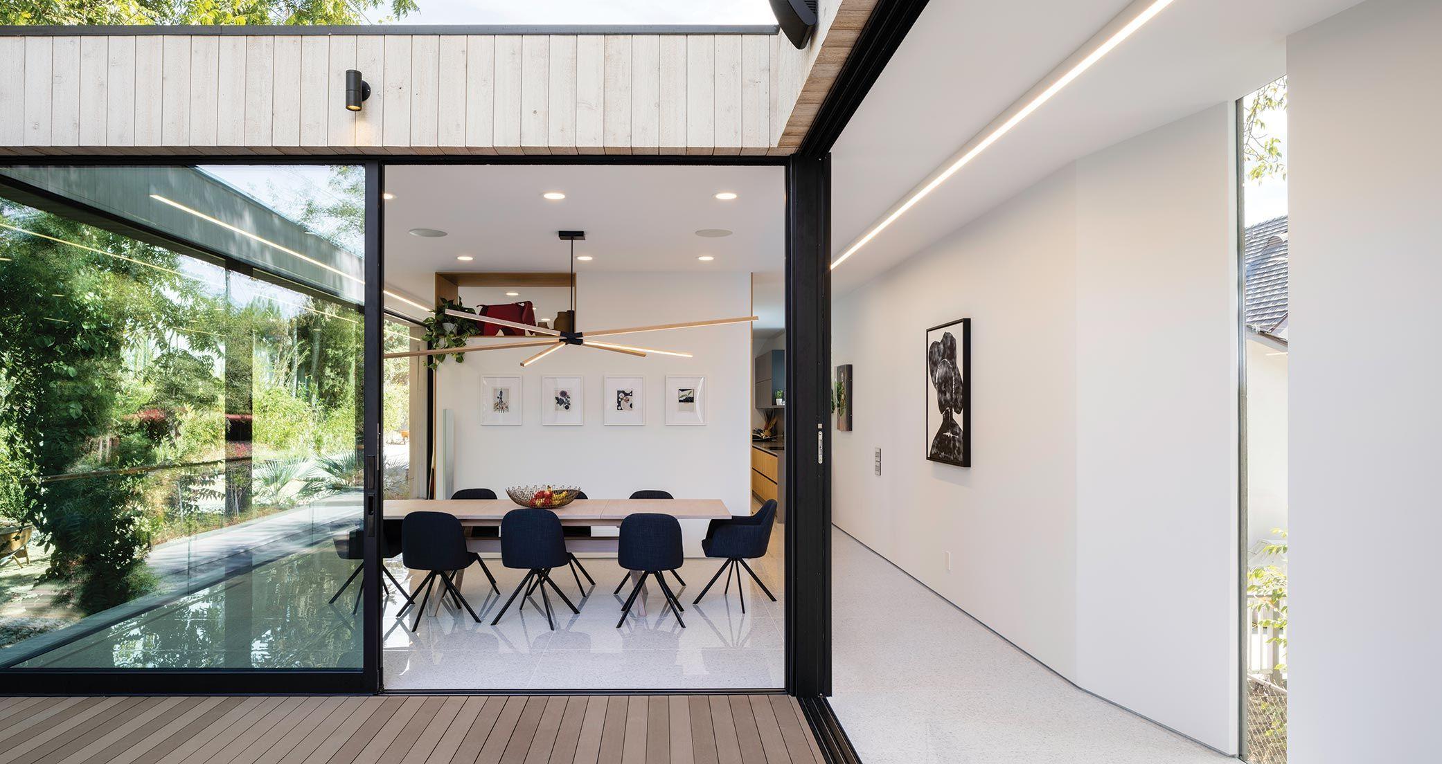 Inside Dan Brunn's LA home he built with sustainable materials as seen in Ideas of Order Magazine