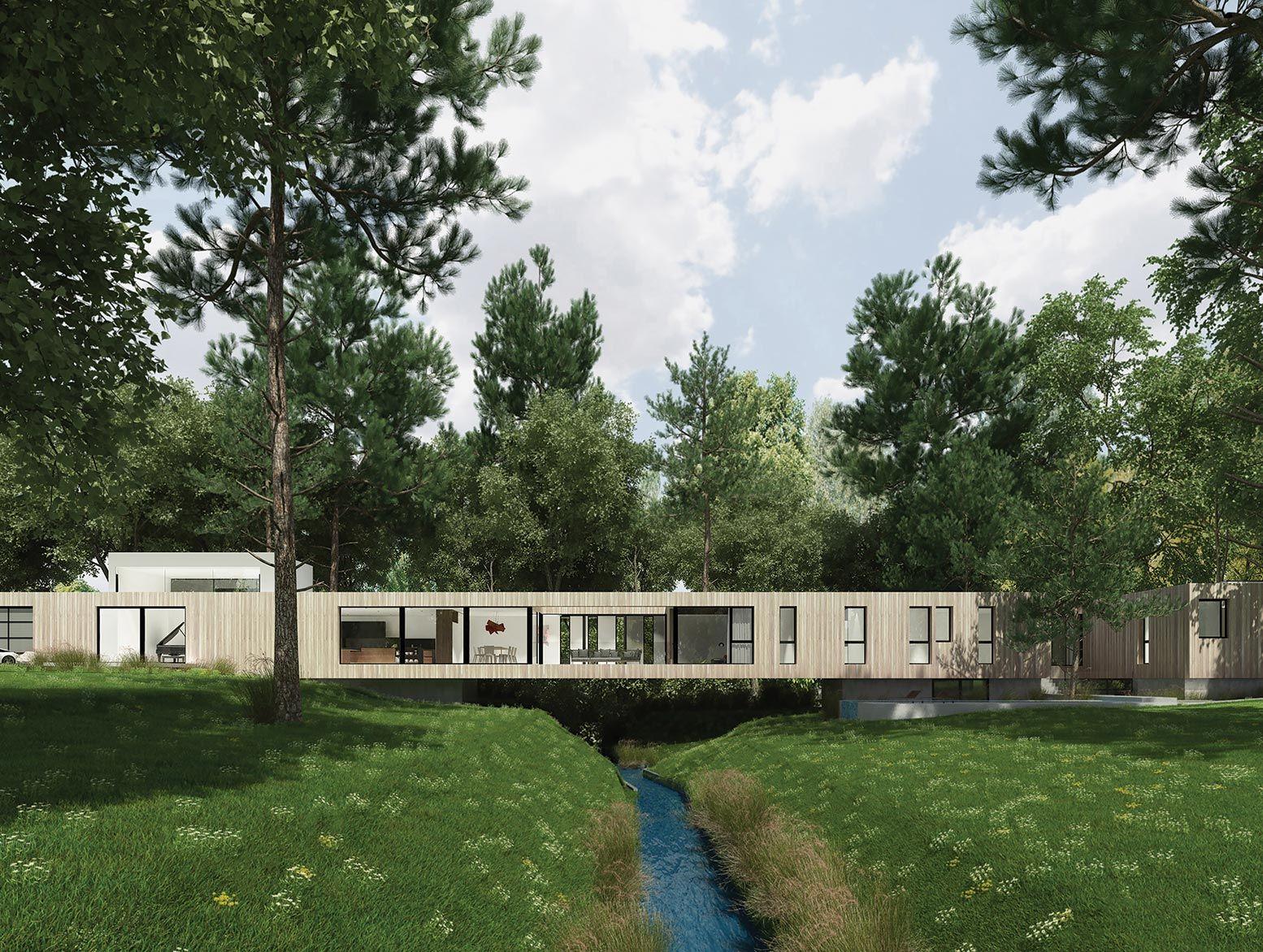 LA home eco-friendly design with sustainable materials from Dan Brunn discussed in Ideas of Order Magazine 