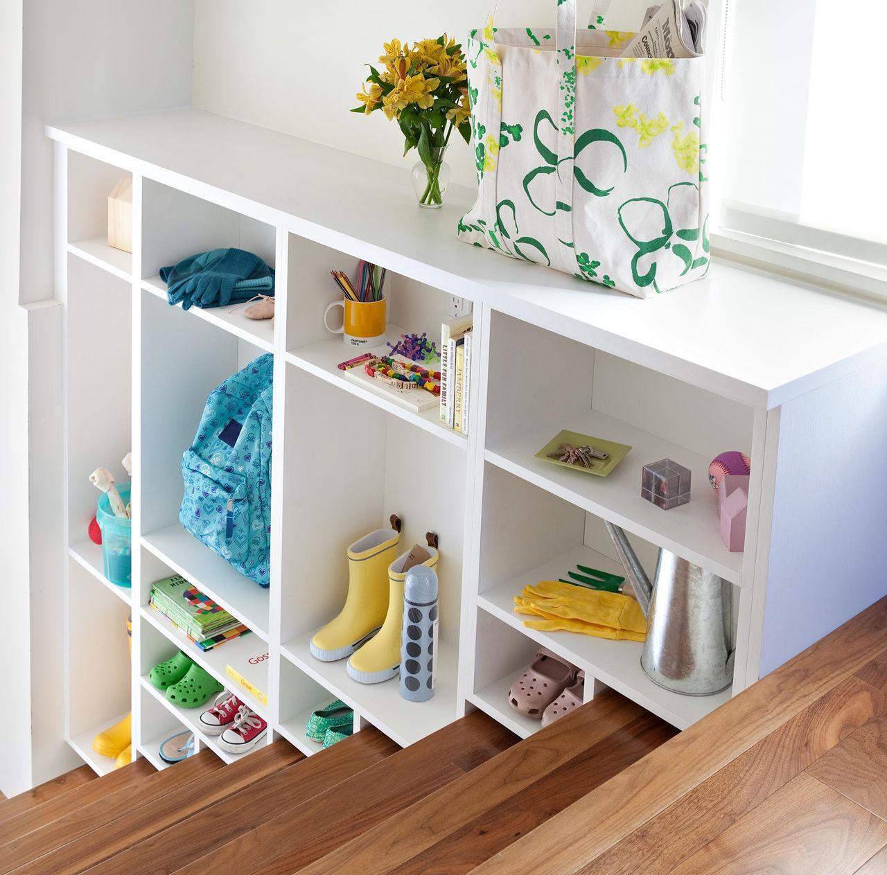 Small entrway coat closet design from California Closets