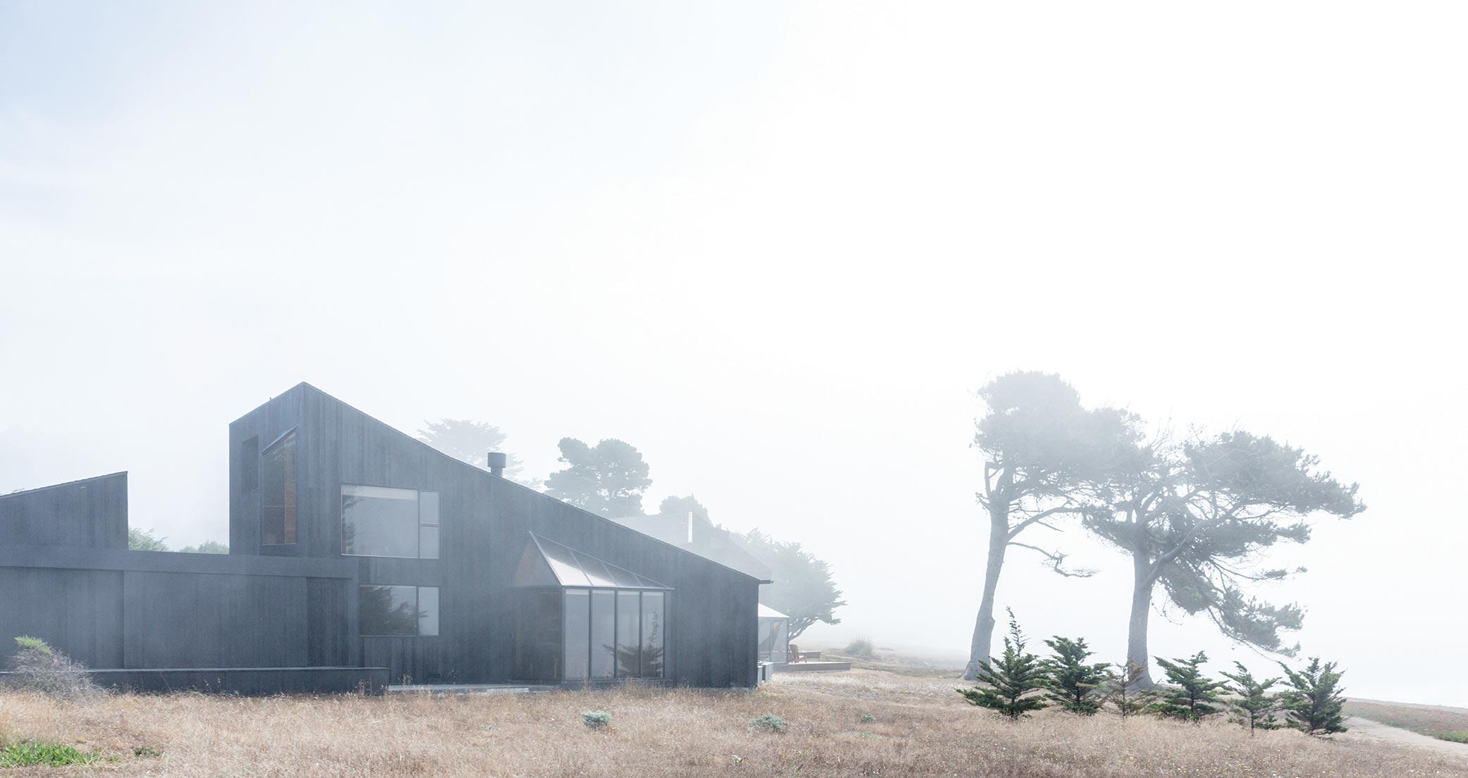 View of the ocean mist at the Sea Ranch in San Franciso photographed for Ideas of Order Magazine 