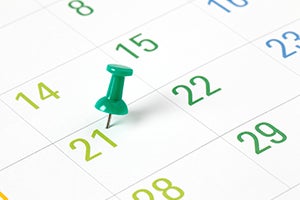 Calendar of Events