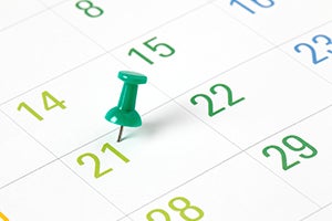 Calendar of Events